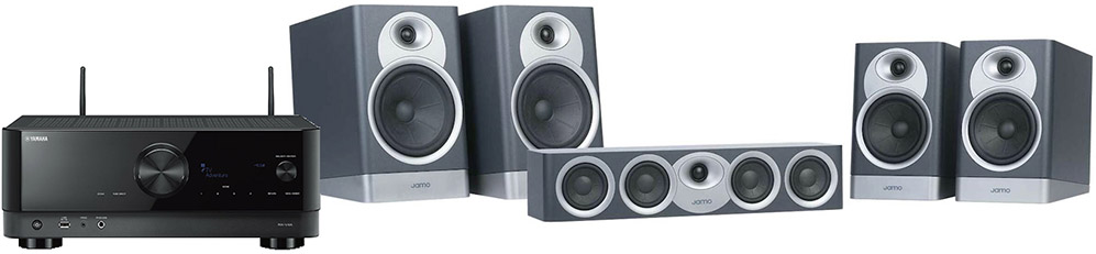 Yamaha RX-V4A + Jamo S7-17HCS